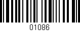 Código de barras (EAN, GTIN, SKU, ISBN): '01086'