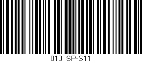 Código de barras (EAN, GTIN, SKU, ISBN): '010/SP-S11'