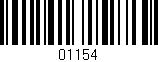 Código de barras (EAN, GTIN, SKU, ISBN): '01154'