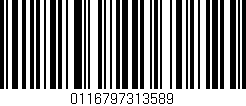 Código de barras (EAN, GTIN, SKU, ISBN): '0116797313589'