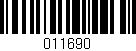 Código de barras (EAN, GTIN, SKU, ISBN): '011690'