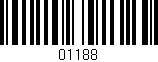 Código de barras (EAN, GTIN, SKU, ISBN): '01188'