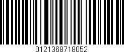 Código de barras (EAN, GTIN, SKU, ISBN): '0121368718052'