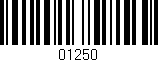 Código de barras (EAN, GTIN, SKU, ISBN): '01250'