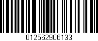 Código de barras (EAN, GTIN, SKU, ISBN): '012562906133'