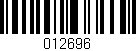 Código de barras (EAN, GTIN, SKU, ISBN): '012696'