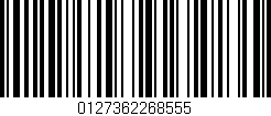 Código de barras (EAN, GTIN, SKU, ISBN): '0127362268555'