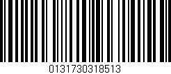 Código de barras (EAN, GTIN, SKU, ISBN): '0131730318513'
