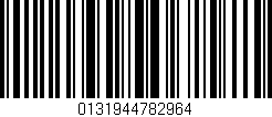 Código de barras (EAN, GTIN, SKU, ISBN): '0131944782964'
