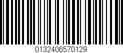 Código de barras (EAN, GTIN, SKU, ISBN): '0132406570129'