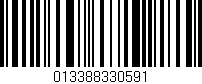 Código de barras (EAN, GTIN, SKU, ISBN): '013388330591'