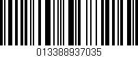 Código de barras (EAN, GTIN, SKU, ISBN): '013388937035'