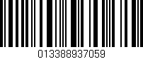 Código de barras (EAN, GTIN, SKU, ISBN): '013388937059'