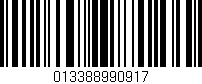 Código de barras (EAN, GTIN, SKU, ISBN): '013388990917'