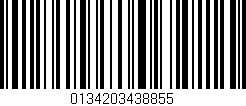 Código de barras (EAN, GTIN, SKU, ISBN): '0134203438855'