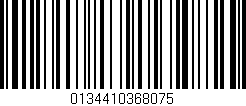 Código de barras (EAN, GTIN, SKU, ISBN): '0134410368075'