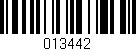 Código de barras (EAN, GTIN, SKU, ISBN): '013442'