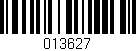 Código de barras (EAN, GTIN, SKU, ISBN): '013627'