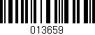 Código de barras (EAN, GTIN, SKU, ISBN): '013659'