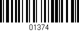 Código de barras (EAN, GTIN, SKU, ISBN): '01374'
