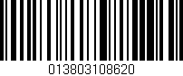 Código de barras (EAN, GTIN, SKU, ISBN): '013803108620'