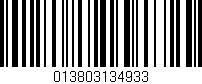 Código de barras (EAN, GTIN, SKU, ISBN): '013803134933'