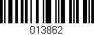 Código de barras (EAN, GTIN, SKU, ISBN): '013862'