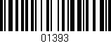 Código de barras (EAN, GTIN, SKU, ISBN): '01393'