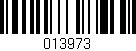 Código de barras (EAN, GTIN, SKU, ISBN): '013973'