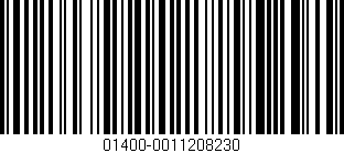 Código de barras (EAN, GTIN, SKU, ISBN): '01400-0011208230'
