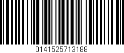 Código de barras (EAN, GTIN, SKU, ISBN): '0141525713188'