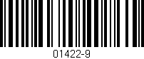 Código de barras (EAN, GTIN, SKU, ISBN): '01422-9'