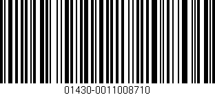 Código de barras (EAN, GTIN, SKU, ISBN): '01430-0011008710'