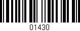 Código de barras (EAN, GTIN, SKU, ISBN): '01430'