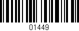 Código de barras (EAN, GTIN, SKU, ISBN): '01449'
