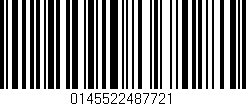 Código de barras (EAN, GTIN, SKU, ISBN): '0145522487721'