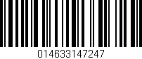 Código de barras (EAN, GTIN, SKU, ISBN): '014633147247'