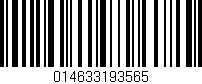 Código de barras (EAN, GTIN, SKU, ISBN): '014633193565'