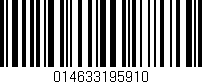 Código de barras (EAN, GTIN, SKU, ISBN): '014633195910'