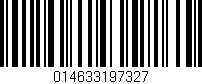 Código de barras (EAN, GTIN, SKU, ISBN): '014633197327'