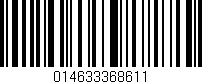 Código de barras (EAN, GTIN, SKU, ISBN): '014633368611'