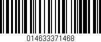 Código de barras (EAN, GTIN, SKU, ISBN): '014633371468'