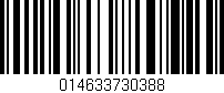 Código de barras (EAN, GTIN, SKU, ISBN): '014633730388'