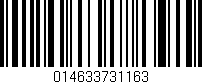 Código de barras (EAN, GTIN, SKU, ISBN): '014633731163'