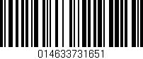 Código de barras (EAN, GTIN, SKU, ISBN): '014633731651'