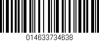 Código de barras (EAN, GTIN, SKU, ISBN): '014633734638'