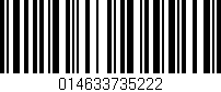 Código de barras (EAN, GTIN, SKU, ISBN): '014633735222'