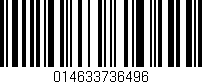 Código de barras (EAN, GTIN, SKU, ISBN): '014633736496'