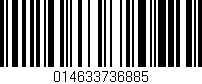 Código de barras (EAN, GTIN, SKU, ISBN): '014633736885'