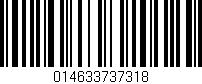 Código de barras (EAN, GTIN, SKU, ISBN): '014633737318'